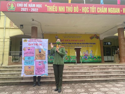 Tuyên truyền phổ biến pháp luật: “Phòng ngừa các thông tin xấu, độc hại trên không gian mạng”