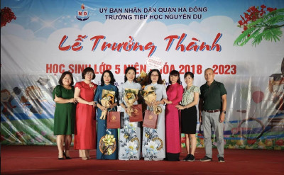 Lễ trưởng thành cho học sinh lớp 5 năm học 2022-2023