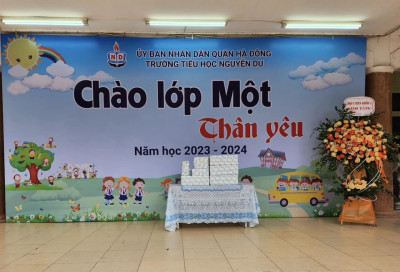 Chương trình " Chào lớp 1 thân yêu" năm học 2023 - 2024